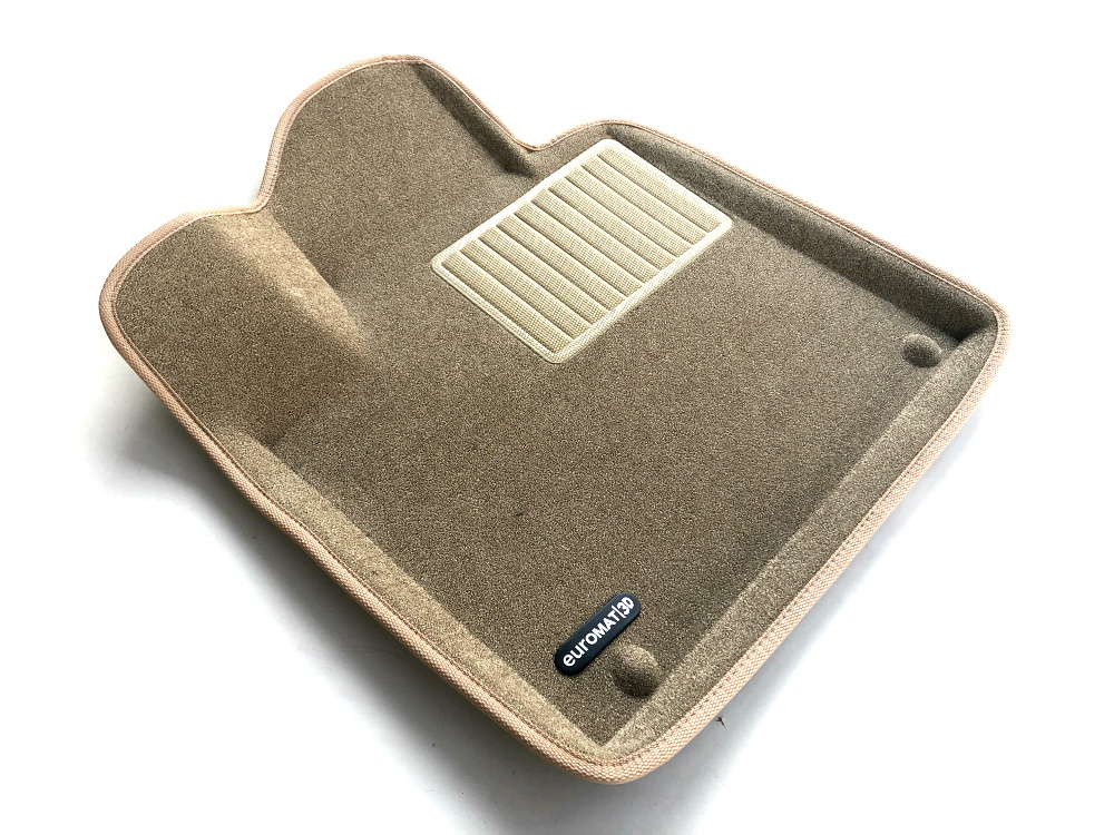 Коврики салона текст. 3D euro-std HYUNDAI Santa Fe (2018-) (EMC3D) (БЕЖ) NP1